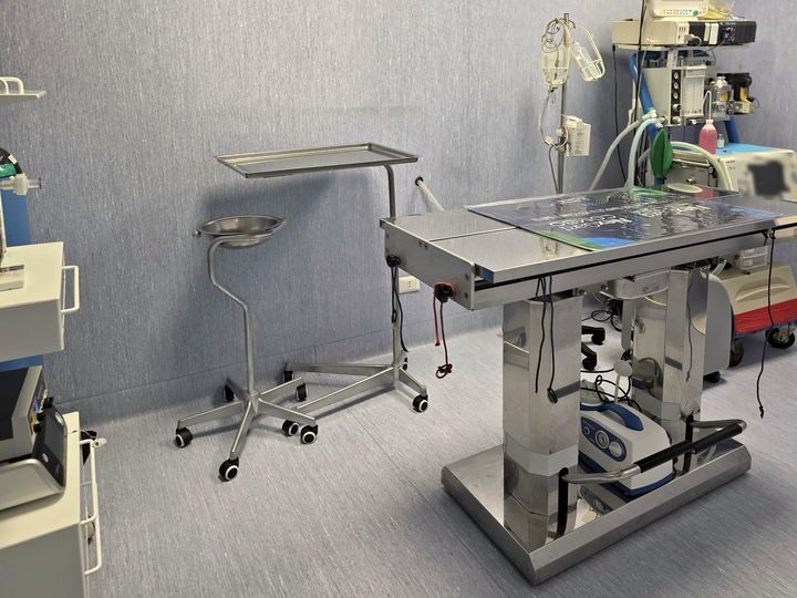 La sala operatoria della clinica